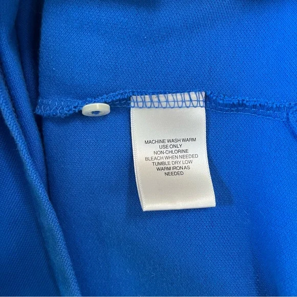 St. John’s Bay Heritage Polo, Classic, Royal Blue, Size L - Picture 4 of 5